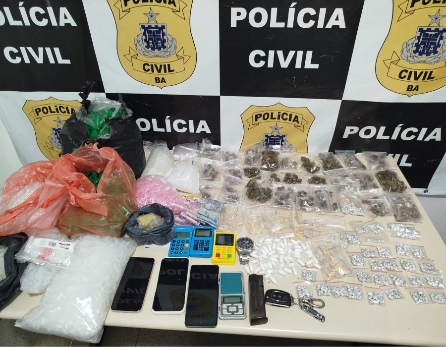 Imagem JPG, Polícia Civil prende suspeitos de extorsão mediante sequestro em Santo Antônio de Jesus e apreende drogas