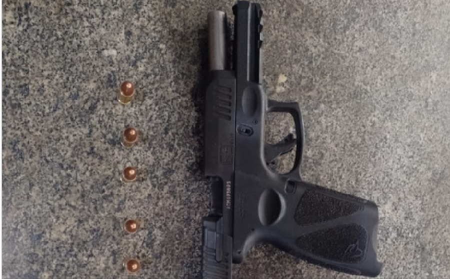 Imagem JPG, Arma e munição são apreendias pela PM em Sapeaçu