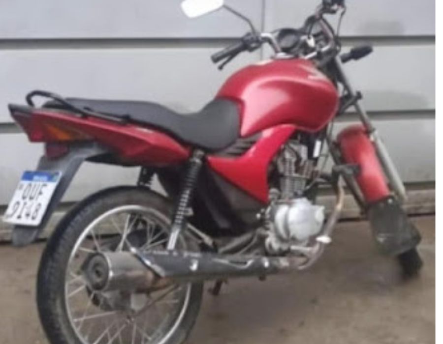 Imagem JPG, Motocicleta é furtada no centro de Muritiba