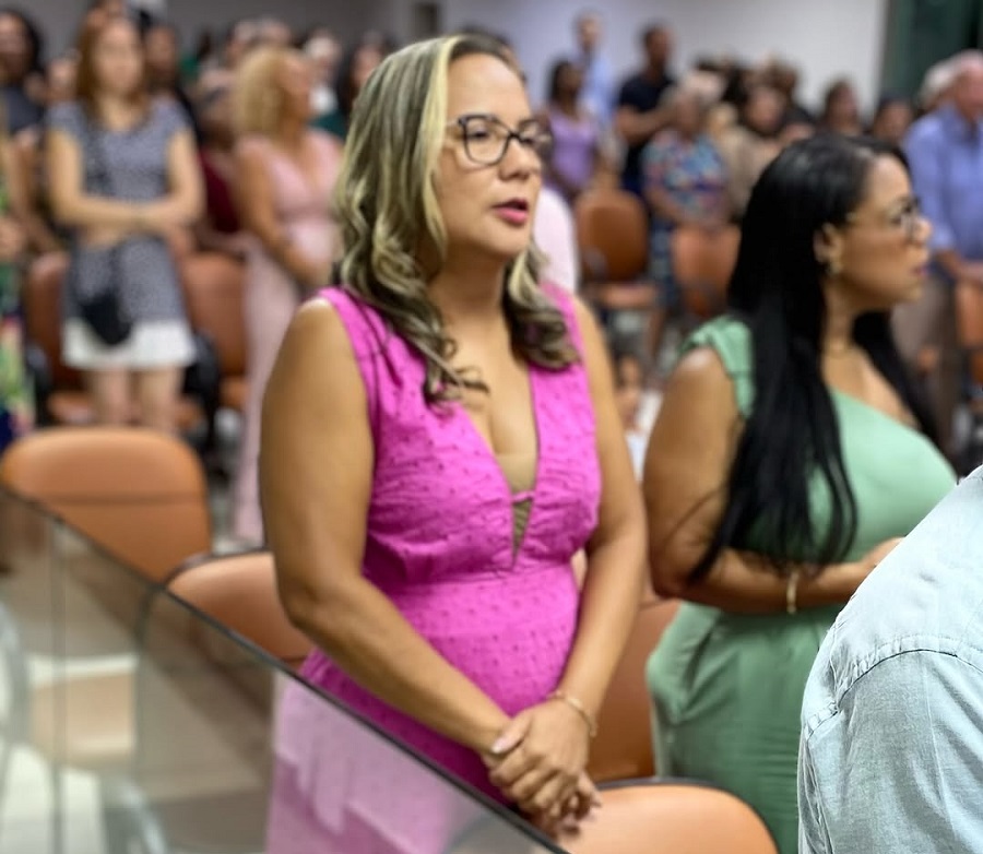 Imagem JPG, Secretária de Políticas Especiais participa da sessão solene do Dia Internacional da Mulher