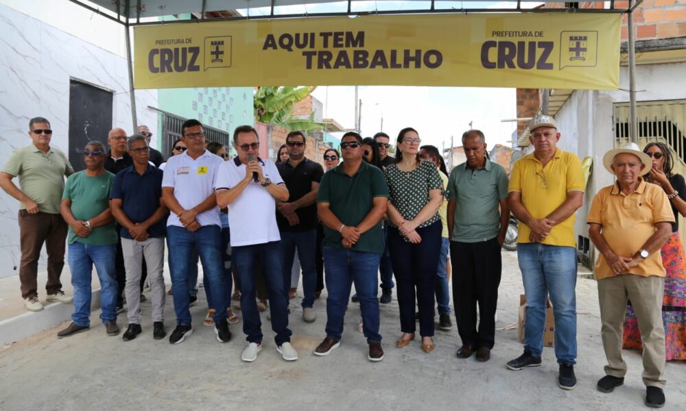 Imagem JPG, Prefeito Ednaldo anuncia reforma de creche e obras de infraestrutura no Areal
